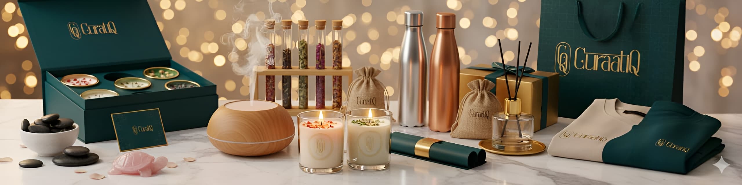 CuraatiQ gifting showcase