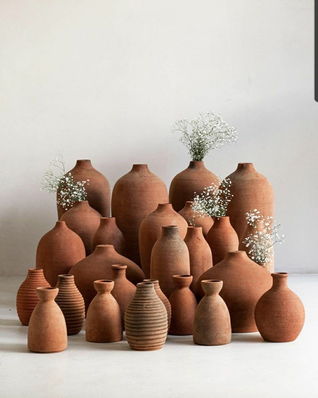 Terracotta pots